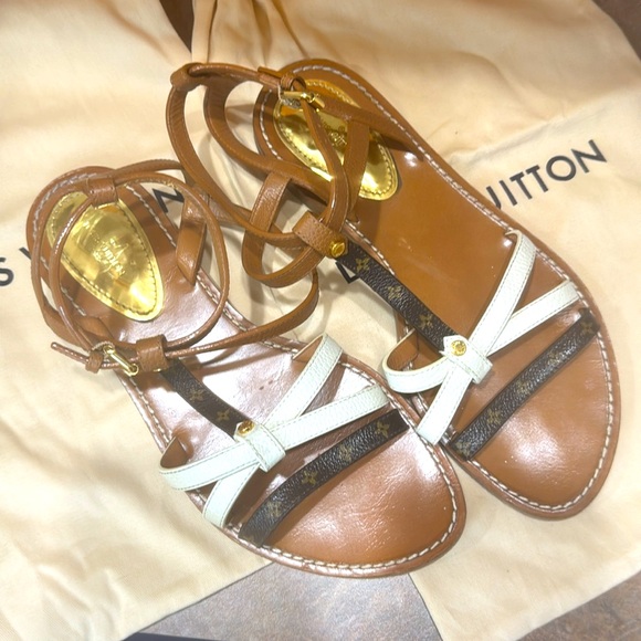 Louis Vuitton Explorer Size 39 Flat Sandals - Picture 7 of 7